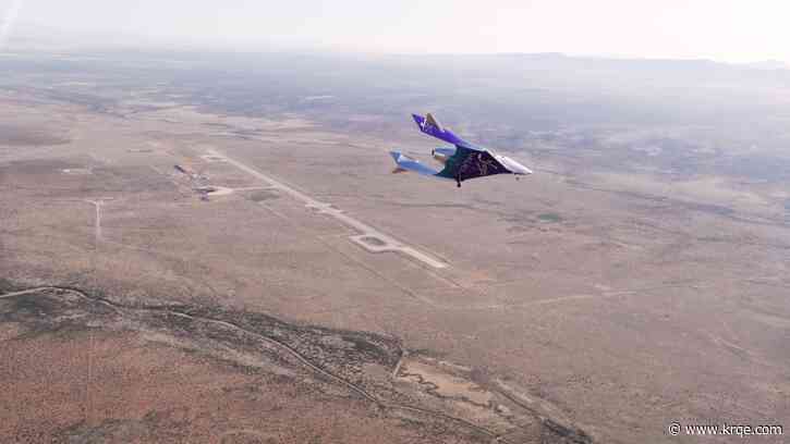 Virgin Galactic's Thursday spaceflight "is a go" from New Mexico