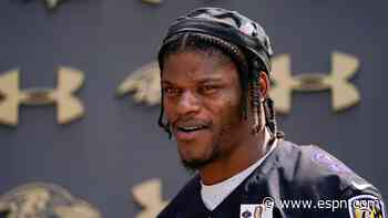 Ravens' Jackson expects to run less, throw more