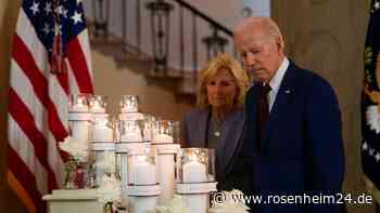 Nach Amoklauf an Grundschule: US-Präsident gedenkt der Opfer