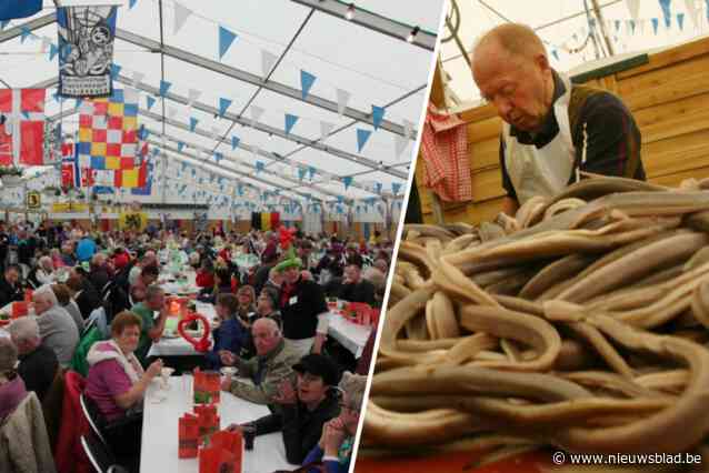 Hoe het Palingfestival in bijna vijftig jaar 250.000 kilogram vis heeft verkocht en zo 2,5 miljoen euro aan goede doelen schonk