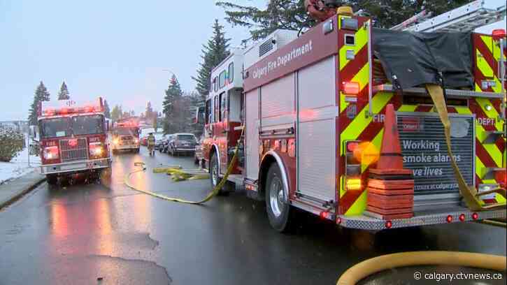 Firefighters douse flames in Forest Lawn