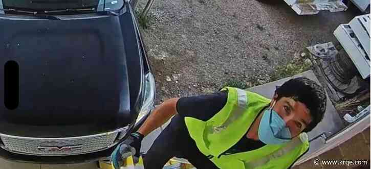 Man breaks into Northeast Heights businesses through the roof