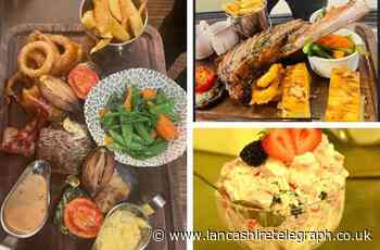 EDISFORD BRIDGE PUB: Tomahawk steaks and mixed grill are foody joys