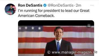 US-Wahlkampf 2024: Ron DeSantis' Wahlkampf startet mit technischen Problemen