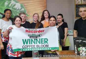 Upminster's Coffee Bloom Cafe is Recorder readers' favourite