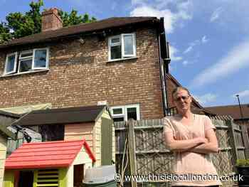 Stressed Eltham mum’s council house with roof ‘falling apart’