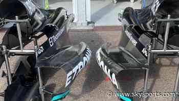 Mercedes unveil new-look sidepods as W14 upgrades are revealed