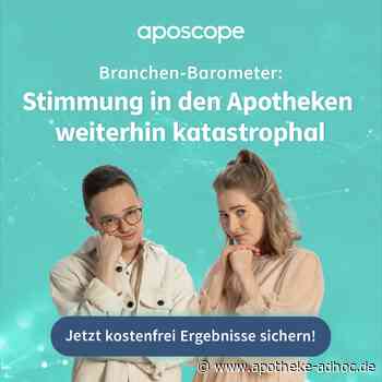 Branchen-Barometer: Stimmung in den Apotheken weiterhin katastrophal