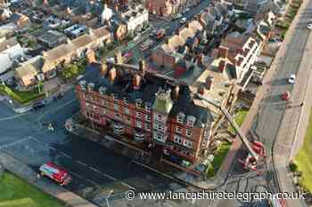 Two people rescued from blaze above Fleetwood pub  