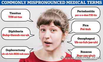 These are the medical terms you're pronouncing wrong (and how you're REALLY supposed to say them) 