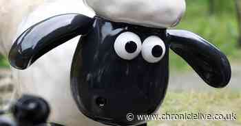 Shaun the Sheep sculpture going for £1 in a charity raffle ahead of launch of Tyneside art trail