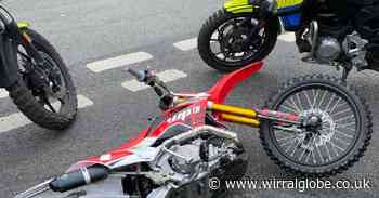 Teenager riding scrambler bike ‘dangerously’ arrested in Leasowe