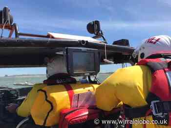 RNLI rescue two people caught in tide near Leasowe Lighthouse