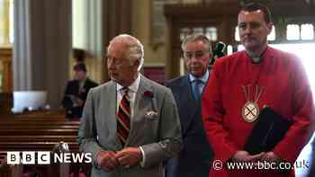 King Charles and Queen Camilla meet religious leaders in Armagh