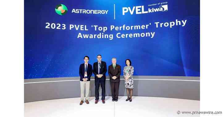 Astronergy получает титул "Лучший производитель 2023 г