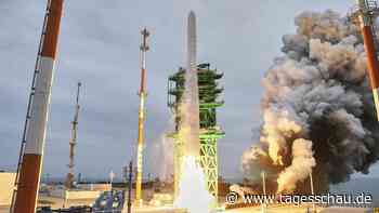 Südkorea startet erste Trägerrakete mit Satelliten