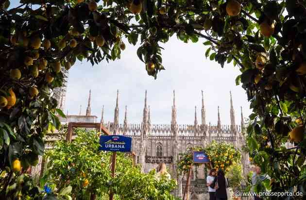 Barilla zelebriert mit dem neuen Pesto Basilico e Limone den fruchtig-frischen Geschmack des italienischen Sommers über den Dächern von Mailand