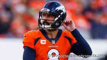 Jaguars sign kicker Brandon McManus, cut Riley Patterson