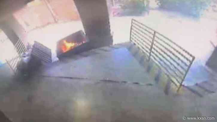 Fire crews respond to dumpster fire near State Capitol, Attorney General's office Wednesday