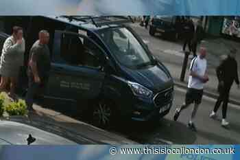 Epsom Pound Lane: Hunt for group after street fight