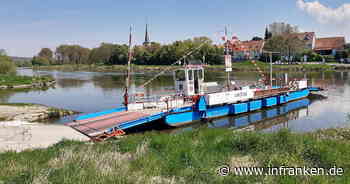 Volkach: Fähre muss gewartet werden - an diesen Tagen ist sie außer Betrieb