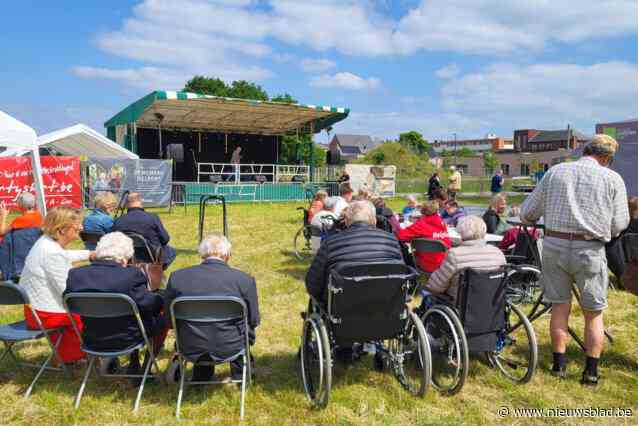 Woonzorgcentrum krijgt festival in eigen tuin