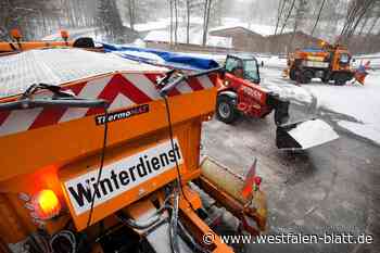 Herford will präventiv Feuchtsalz auf die Straße bringen