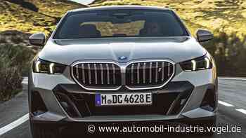 Neuer BMW 5er: Per Seitenblick die Spur wechseln
