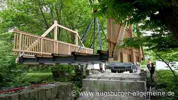 Neue Brücken in der Friedrichsau sind eingehoben - aber noch nicht fertig