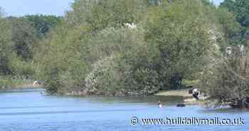 Youths swim in East Yorkshire lake just hours after two tragically killed and four rescued