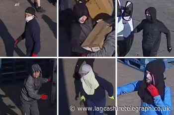 Images released in relation to £90,000 Darwen vape burglary