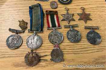 Abbotsford teen pulls box of war medals out of Sumas River while fishing
