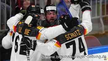 Eishockey-WM: Deutschland im Halbfinale - jetzt gegen USA