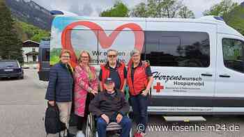 Hospizmobil fährt mit krebskranken Klaus am 57. Hochzeitstag auf die Kampenwand