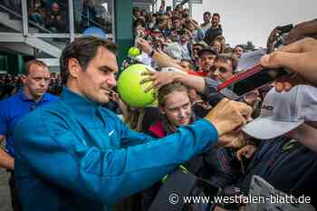 Halle: Party mit Roger Federer