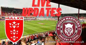 Hull KR v Wigan Warriors LIVE: First half action from Craven Park in huge clash