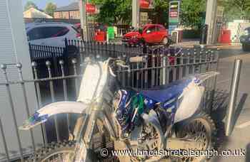 Off-road which was uninsured motorbike seized in Burnley