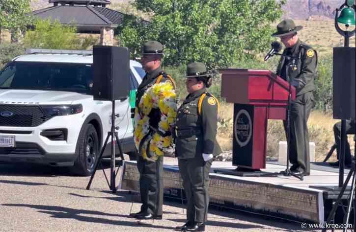 U.S. Border Patrol agents honor fallen comrades