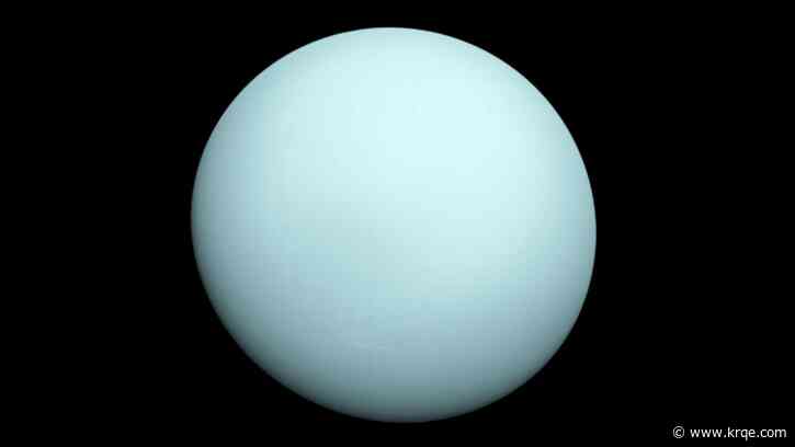 Very Large Array research helps NASA spot polar cyclone on Uranus