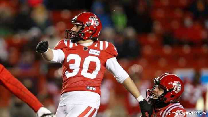 All-star kicker Rene Paredes combines football and firefighting this CFL season