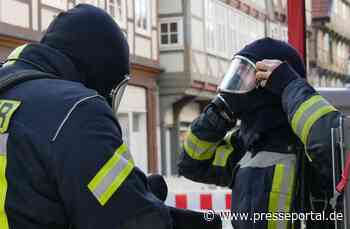 FW Celle: Celler Feuerwehr übt den Ernstfall in der Altstadt!