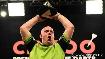 Van Gerwen wins record seventh Premier League title