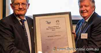 Livestock legend Mike Stephens honoured
