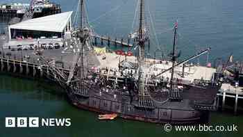 El Galeon: Southend welcomes 17th Century Spanish galleon replica