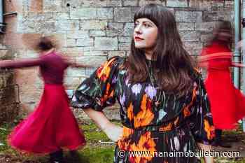 All-female indie-folk string trio playing Nanaimo concert between festivals