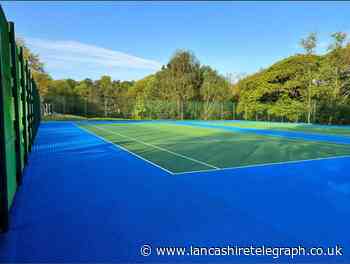 Burnley's refurbished tennis courts ready for play to begin