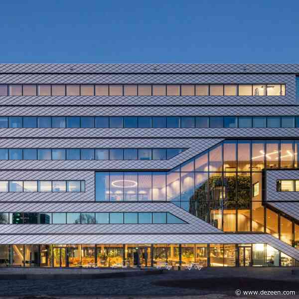 MVRDV designs demountable office building in Amsterdam as "source to harvest materials from"