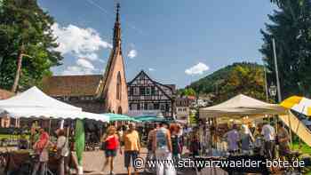 Kunst in Bad Herrenalb: Vom Klosterviertel bis   zum Kurhaus locken 50 Stände