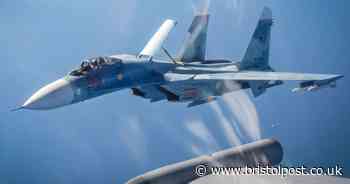 Supersonic US bombers 'met by Russian jet' during 'unplanned interaction' on mission to West Country airfield