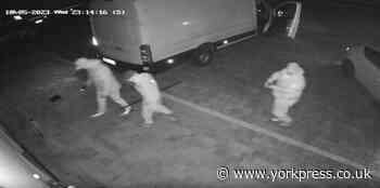 CCTV appeal as thieves target business in Oakney Wood Avenue in Selby